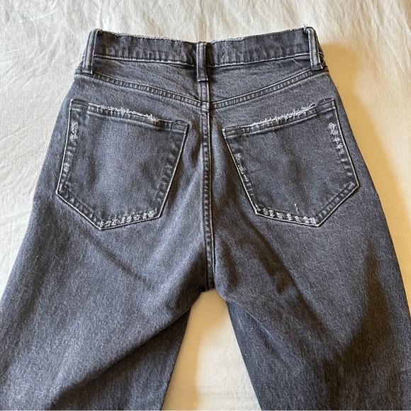 Dad distressed High Rise jeans - size 23 - Picture 7 of 8